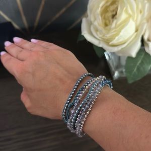 Chloe + Isabel thin convertible wrap bracelet